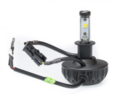 Светодиодные лампы H3 Optima LED MultiColor, Samsung, 3000Lm, 3000K/4200K/5100K/ 6200K/8000K, 12-24V, ком 2 лампы