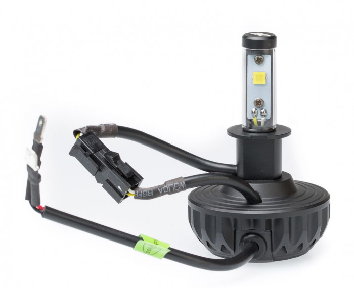 Светодиодные лампы H3 Optima LED MultiColor, Samsung, 3000Lm, 3000K/4200K/5100K/ 6200K/8000K, 12-24V, ком 2 лампы
