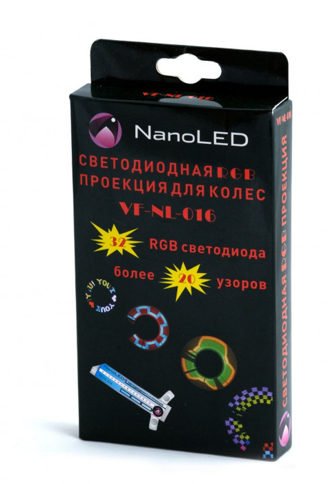Светодиодная проекция на колесо NanoLed 32LED, 30 программы