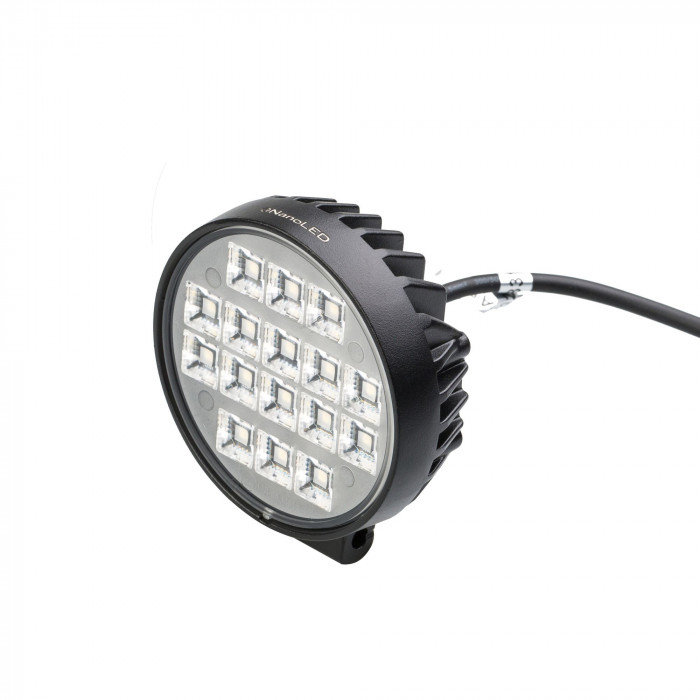 Фара рабочего света NANOLED 16Ватт, светодиодная, 12-24V, куглая D-88,9*34,3мм