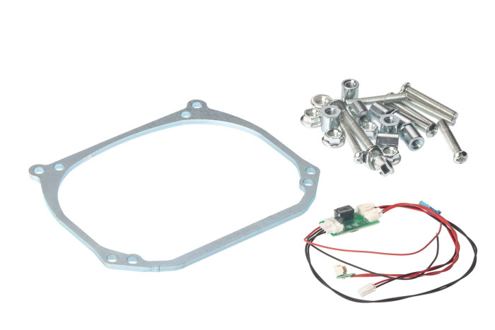 Переходные рамки Mercedes Benz E-class IV дорест W212 2009-2013 с AFS и GL-class I дорест и рест X164 2006-2012 с AFS для установки линз Optima Bi-LED с креплением Hella 3R/5R с модулем обманки