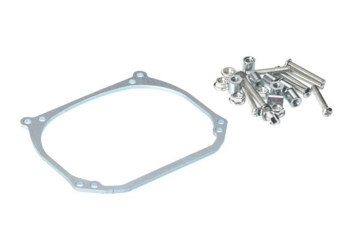 Переходные рамки Mercedes Benz E-class IV дорест W212 2009-2013 с AFS и GL-class I дорест и рест X164 2006-2012 с AFS для установки линз Optima Bi-LED с креплением Hella 3R/5R с модулем обманки