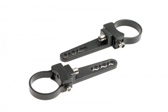 Крепление для фары на вертикальную/ горизонтальную трубу 1,75" (44,5мм) с изменяемым выносом 2шт.