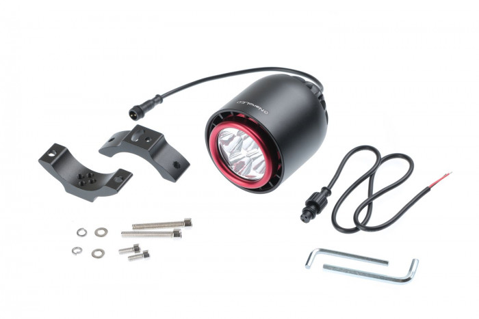 Фары светодиодные NANOLED STREET&FOREST SF345-SET, 20W*2, 4 LED, 2 фары, корпус черный