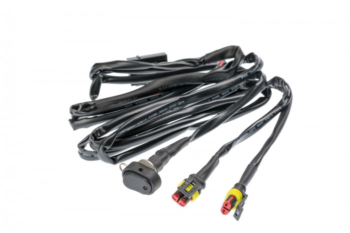 Фары светодиодные NANOLED STREET&FOREST SF405, 40W, 8 LED, 2 фары, корпус черный, крепеж на трубу