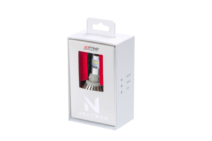 Лампа заднего хода W16W, Optima LED NEUTRON,T15, 5000K, 18W, 10-30V, 1 лампа