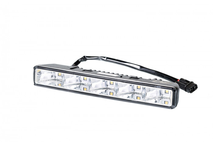 Дневные ходовые огни Optima Premium DRL-05, 5*2 LED, с функцией поворотника и стробоскопа, комплект