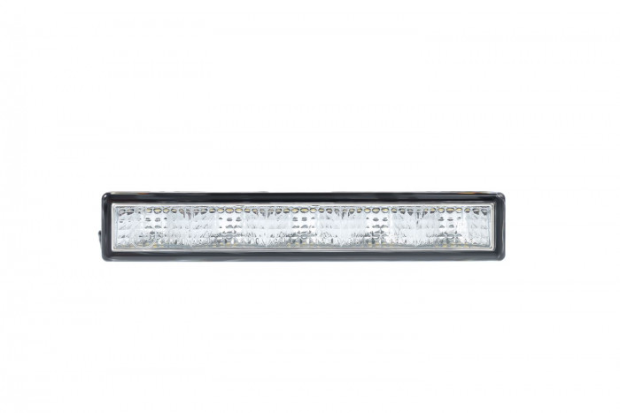Дневные ходовые огни Optima Premium DRL-06, 5*2 LED, с функцией поворотника и стробоскопа, отражатель 90°, комплект
