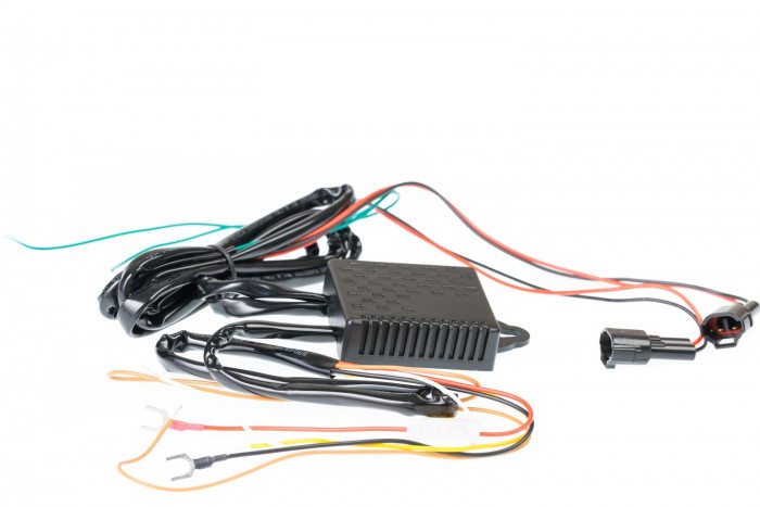 Дневные ходовые огни Optima Premium DRL-06, 5*2 LED, с функцией поворотника и стробоскопа, отражатель 90°, комплект