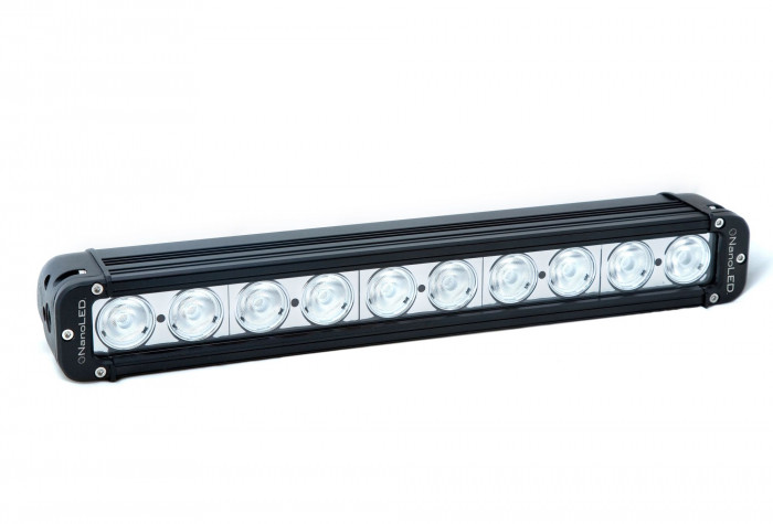 Фара светодиодная NANOLED 100W, 10 LED CREE X-ML, широкий луч, 436*64,5*92 мм
