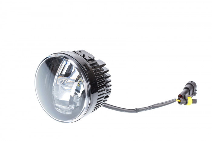 Светодиодная противотуманная фара OPTIMA LED FOG LIGHT 098 Nissan/Honda 90мм, 7W/0,4W, 5500K, 12V, комплект 2шт
