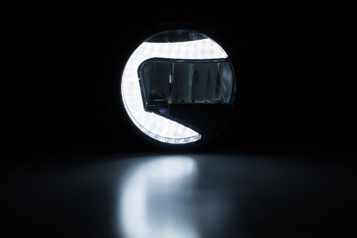 Светодиодная противотуманная фара OPTIMA LED FOG LIGHT 2857 Nissan/Honda 90мм, 1000Lm, 8W, ДХО 2W, Комплект 2шт