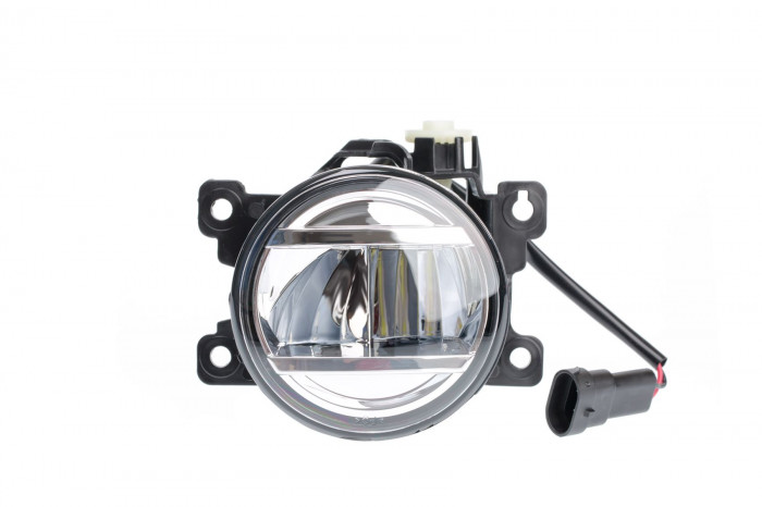 Светодиодная противотуманная фара OPTIMA LED FOG LIGHT 881 Nissan/Honda 90мм, 6W, 5500K, 12-24V, комплект 2шт