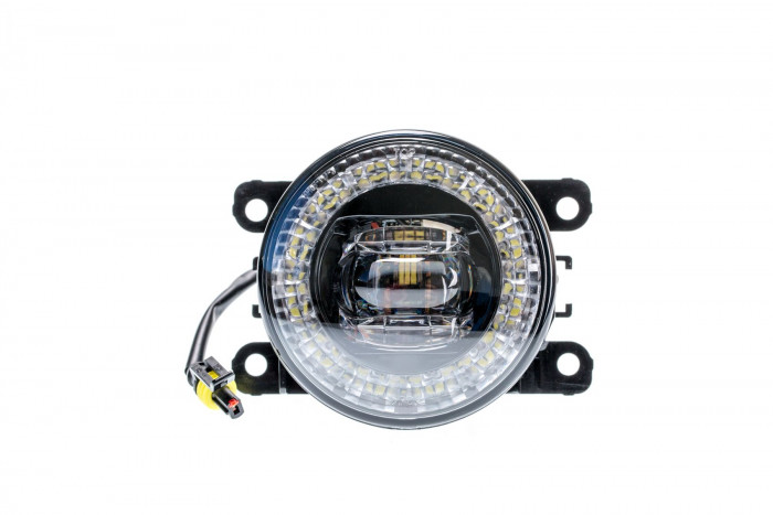 Светодиодная противотуманная фара OPTIMA LED FOG LIGHT 998 Nissan/Honda 90мм, 9W/2W, 5500K, 9-18V, комплект 2шт