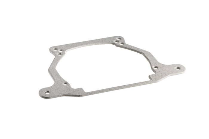 Переходные рамки Hyundai Solaris I рестайл для установки модулей Optima Bi-LED с креплением Hella 3R/5R вместо штатных модулей