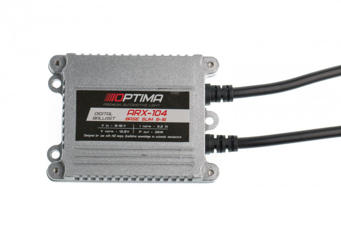 Блок розжига OPTIMA PREMIUM BASE SLIM, 35W, 9-16V