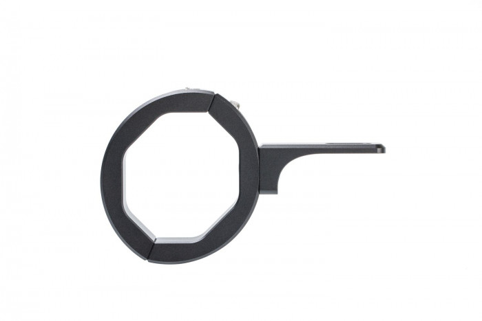 Крепление для фары на трубу 50-60мм, вращение 360гр, отверстие для крепления фары 8мм, Алюминия 1шт.