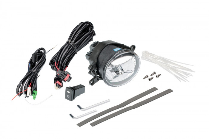 Светодиодная противотуманная фара OPTIMA LED FOG LIGHT 807 Toyota/Lexus, 90мм, 6W, 5500K, 12V-24V, комплект 2шт