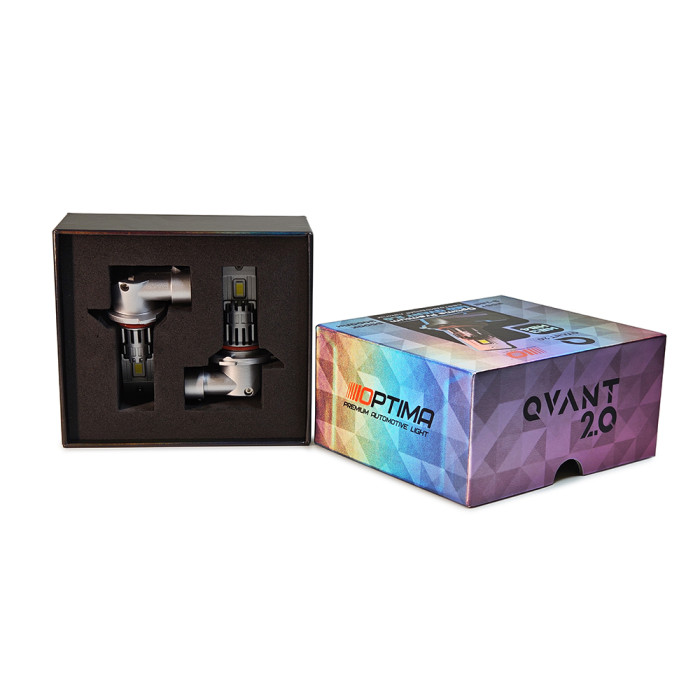 Светодиодные лампы HB3 / HB4 (9005/9006) Optima LED QVANT 2.0, 12V, 2 лампы