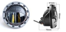 Светодиодная противотуманная фара Универсальная №20 95мм, c ДХО 1W, Epistar, 820Lm, 9W, Комплект 2шт
