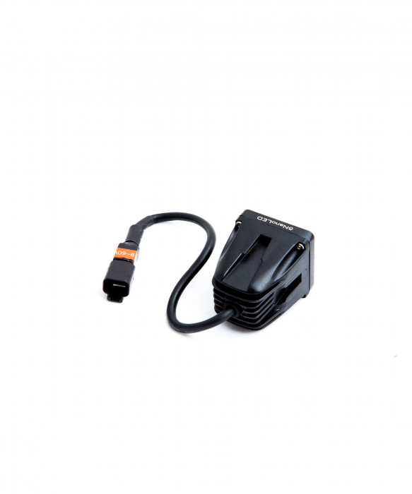 Фара светодиодная NANOLED 10W, 1 LED CREE X-ML, широкий луч, 50*50*90мм