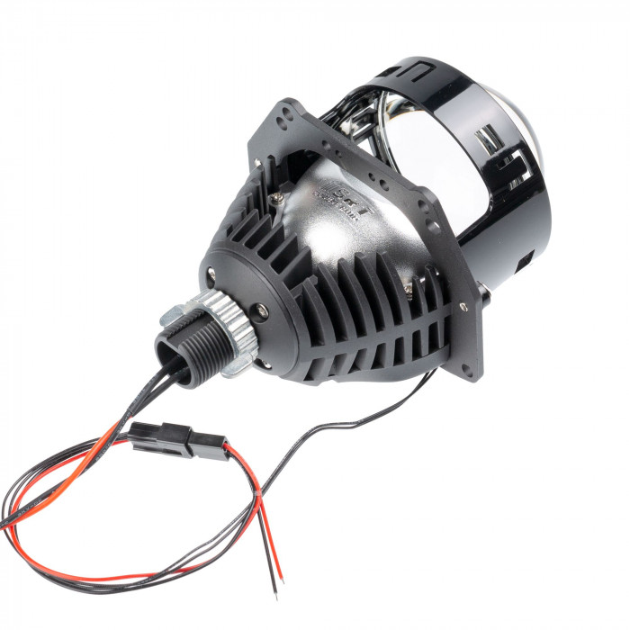 Светодиодная линза Optima Premium Bi-LED Lens, Series Reflector Technology (SRT), Double Chip 3.0", 5500К, Комплект 2 шт.