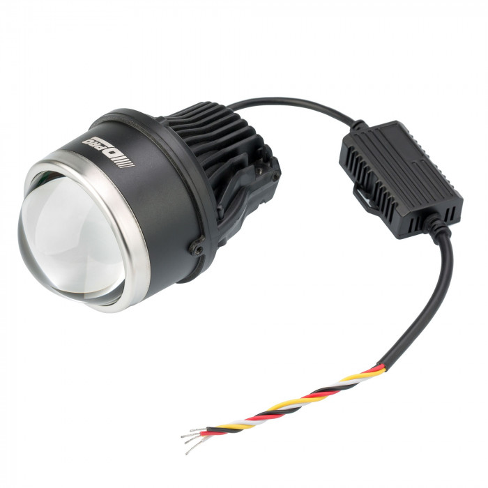 Светодиодная линза противотуманного света Optima LED FOG Lens D-PRO 3,0", 5500K, Комплект 2 шт.