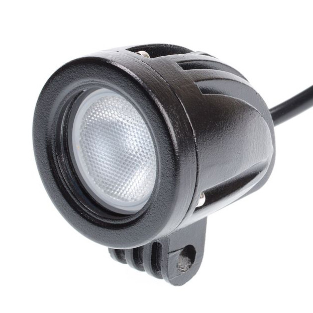 Фара светодиодная NANOLED 10W, 1 LED CREE X-ML, широкий луч, 55*65мм