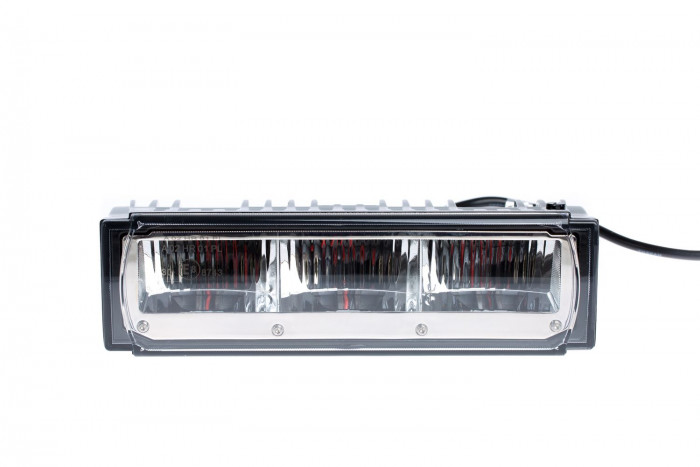 Фара светодиодная 45W, 3 LED, с кронштейном, Свет Противотуманный (полоска), 120*100*50