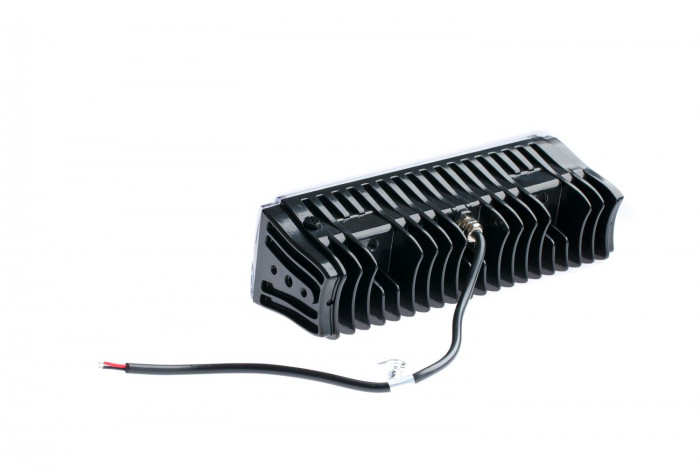 Фара светодиодная 45W, 3 LED, с кронштейном, Свет Противотуманный (полоска), 120*100*50