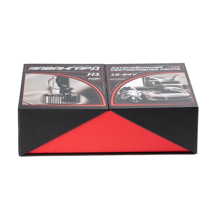 Светодиодные лампы H1 Optima Premium LED АВАНГАРД, 70W, 12-24V, 5500K, 6800lm, комплект 2 шт.