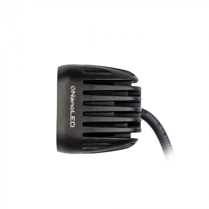 Фара светодиодная NANOLED 10W, 1 LED CREE X-ML2, узкий луч, 12-24V, 55,9*55,9*58,4мм