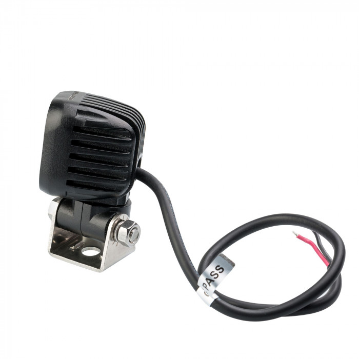 Фара светодиодная NANOLED 10W, 1 LED CREE X-ML2, узкий луч, 12-24V, 55,9*55,9*58,4мм