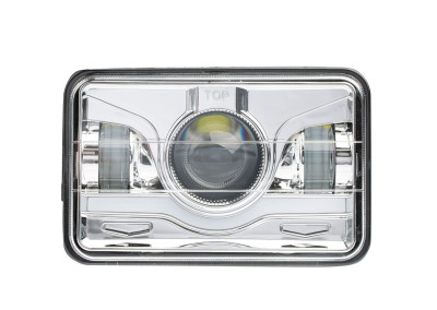 Светодиодная фара 7&quot; квадратная, 45W, CREE, 9-36V, Ближний/дальний/ габарит 1 шт.