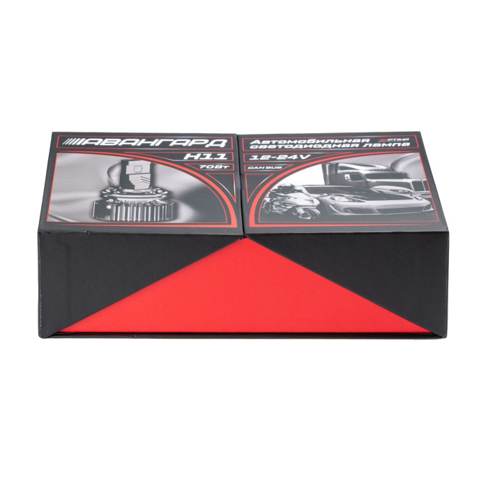 Светодиодные лампы H11 Optima Premium LED АВАНГАРД, 70W, 12-24V, 5500K, 6800lm, комплект 2 шт.