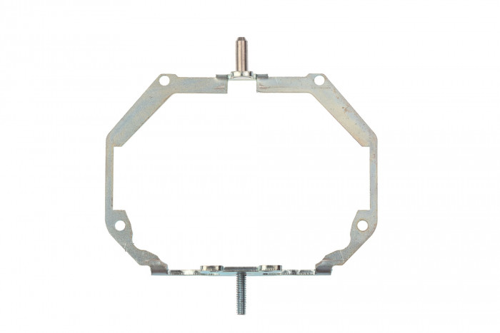 Переходные рамки Skoda Octavia RS II рест A5 2008-2013 AFS для установки линз Optima Bi-LED с креплением Hella 3R/5R вместо штатных модулей