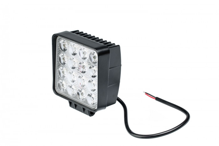 Фара светодиодная 48W, 16 LED, прожектор, 120*100*50мм