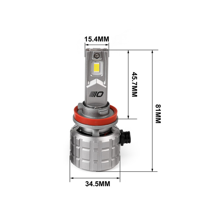 Светодиодные лампы H11 Optima Premium LED ПРОСПЕКТ, 80W, 5000K, 12-24V, комплект 2 шт.