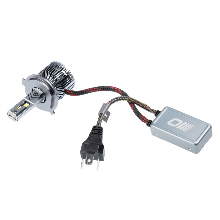 Светодиодные лампы H4 Optima Premium LED АВАНГАРД, 70W, 12-24V, 5500K, 6800lm, комплект 2 шт.