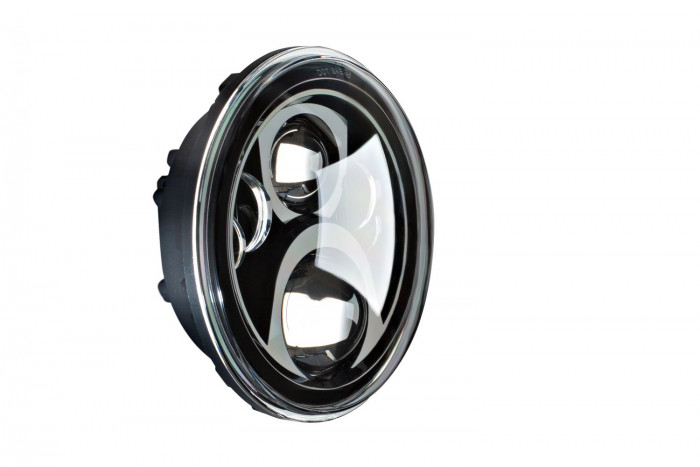 Светодиодная фара 7", 40W, CREE, 9-36V, Ближний/дальний, c CAN-BUS H4 + переходник H13 2шт.