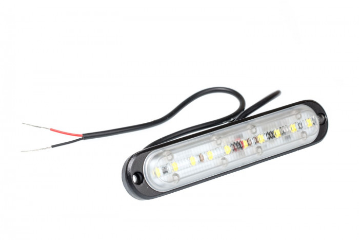 Светодиодный маркер прямоуголный 10W, 770Lm, 12-32V, 1 шт