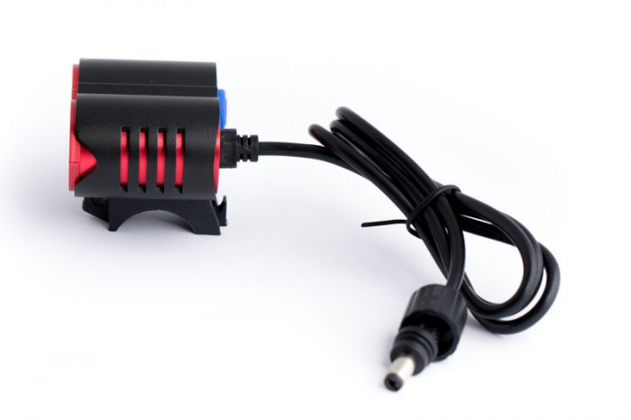 Фара велосипеда Ultra Fire PRO-H03RED, 2LED, 2200 Lm, CREE X-ML2 T6 10W