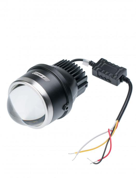 Светодиодная линза противотуманного света Optima LED FOG Lens Z-PRO 3,0", 5500K, Комплект 2 шт.