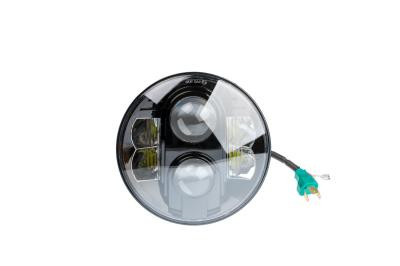 Светодиодная фара 7", 60W, CREE, 9-36V, Ближний/дальний/габарит/ДХО, H4/H13 2шт.