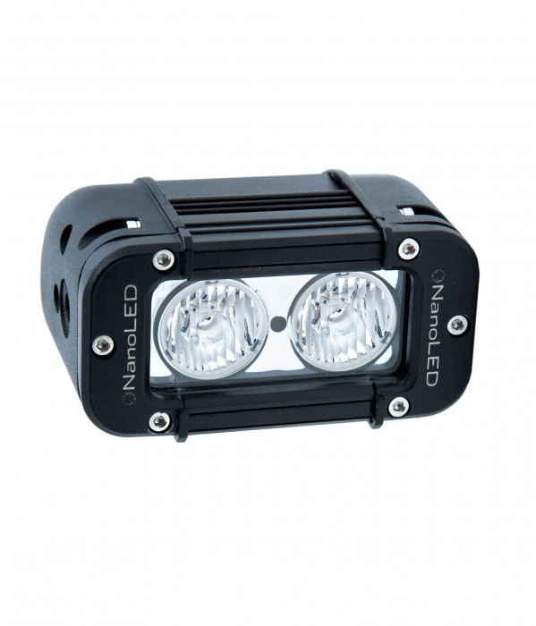 Фара светодиодная NANOLED 20W, 2 LED CREE X-ML, Euro 116*64,5*92 мм