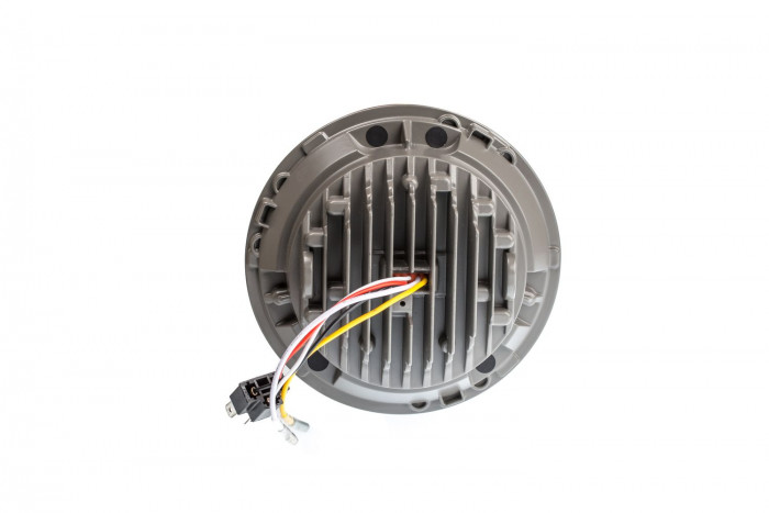 Светодиодная фара 7", 60W, Osram, 9-36V, Ближний/дальний/габарит/ДХО/Поворотник, c CAN-BUS H4/H13 2шт.