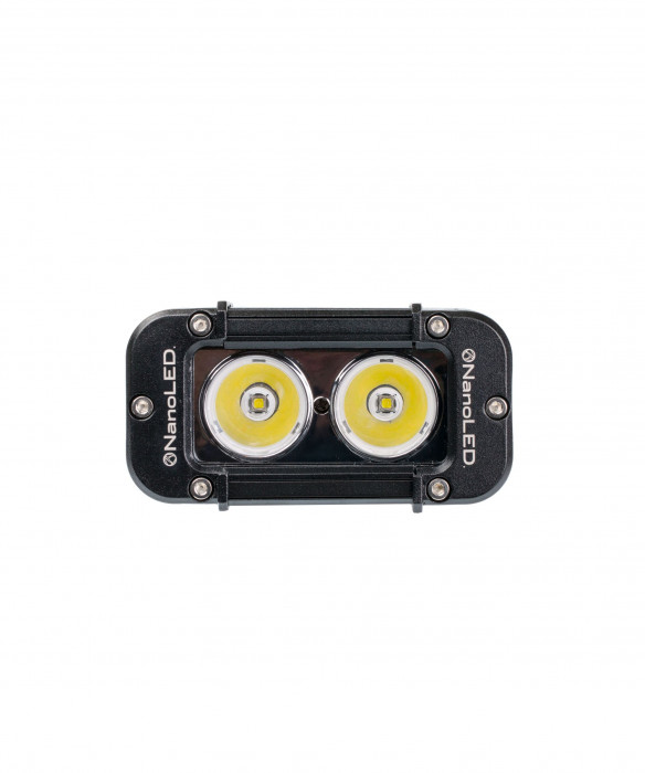 Фара светодиодная NANOLED 20W, 2 LED CREE X-ML, узкий луч, 116*64,5*92 мм