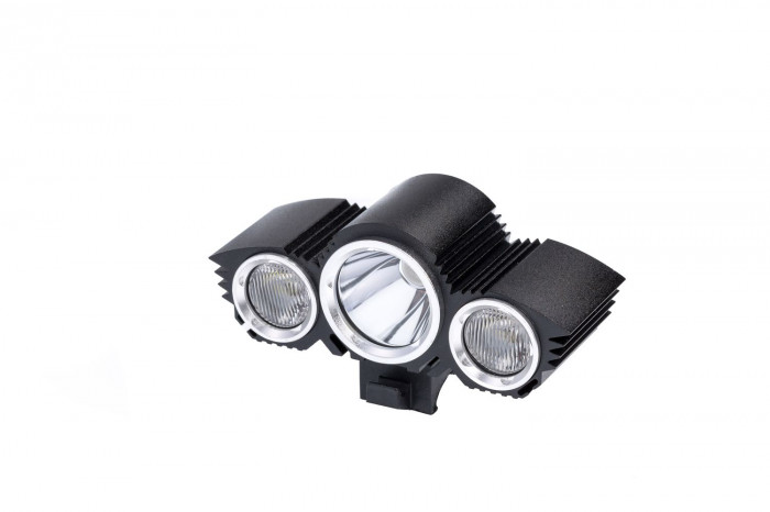 Фара велосипеда Ultra Fire PRO-H06PRO, 3LED, 3000 Lm, CREE X-ML2 T6 10W