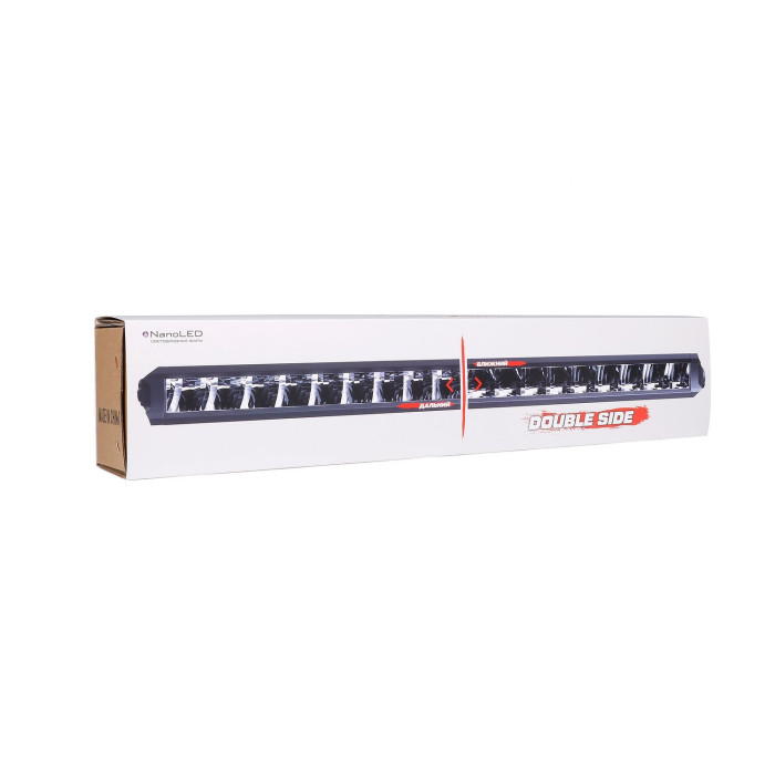 Фара светодиодная NANOLED DOUBLE SIDE, ближний или дальний свет 180W, 18 LED, 5000K, 511*58*41 мм