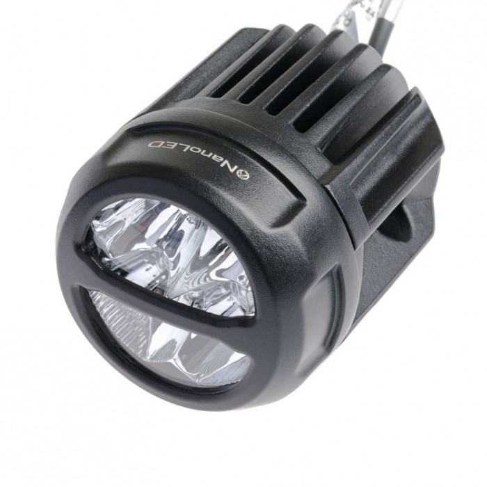 Фара светодиодная NANOLED ULTRA M910, 20W, КРУГЛАЯ, 4 LED 5050, 80x80x105мм